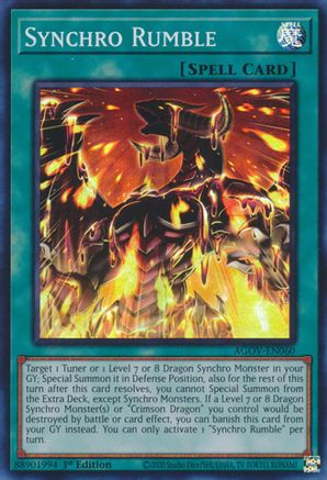 Synchro Rumble [AGOV-EN060] Super Rare - Trinity Hobby