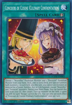 Concours de Cuisine (Culinary Confrontation) [AGOV-EN064] Common - Trinity Hobby