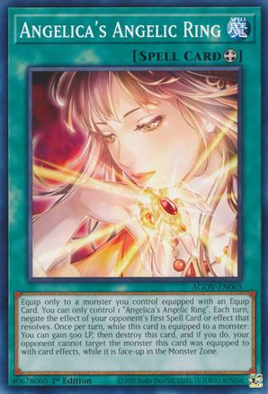 Angelica's Angelic Ring [AGOV-EN065] Common - Trinity Hobby