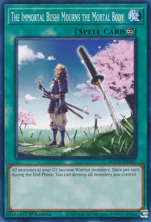 The Immortal Bushi Mourns the Mortal Body [AGOV-EN067] Common - Trinity Hobby