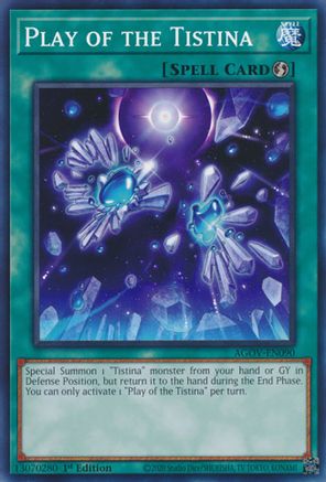 Play of the Tistina [AGOV-EN090] Common - Trinity Hobby