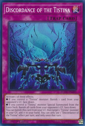Discordance of the Tistina [AGOV-EN092] Common - Trinity Hobby