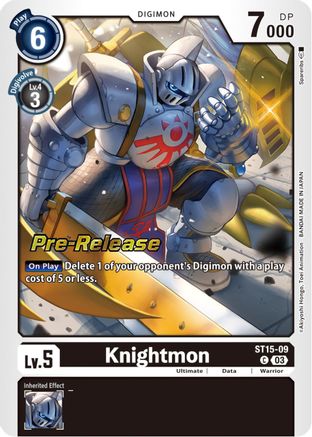 Knightmon [ST15-09] [Starter Deck: Dragon of Courage Pre-Release Cards] - Trinity Hobby