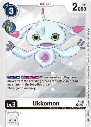 Ukkomon [P-123] (NYCC 2023 Demo Deck) [Promotional Cards] - Trinity Hobby