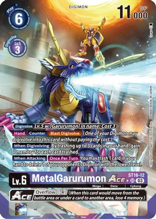 MetalGarurumon Ace [ST16-12] (Alternate Art) [Starter Deck: Wolf of Friendship] - Trinity Hobby