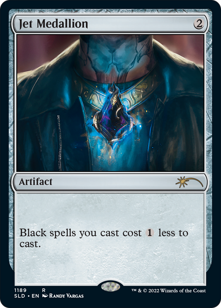 Jet Medallion  [Foil]  (SLD-1189) - [Secret Lair Drop] - Trinity Hobby