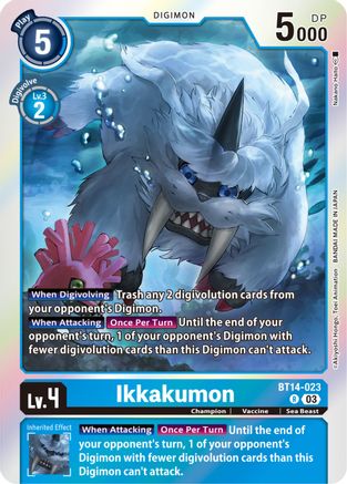 Ikkakumon [BT14-023] [Blast Ace] - Trinity Hobby