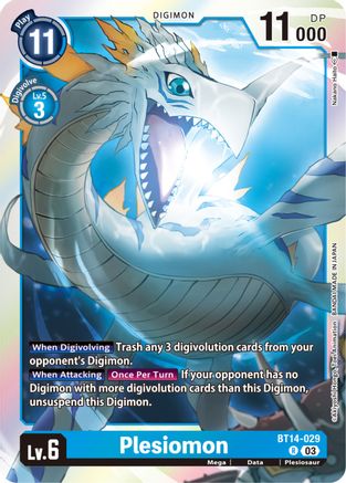 Plesiomon [BT14-029] [Blast Ace] - Trinity Hobby