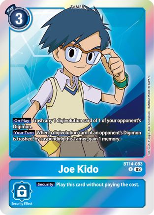 Joe kido [BT14-083] [Blast Ace] - Trinity Hobby