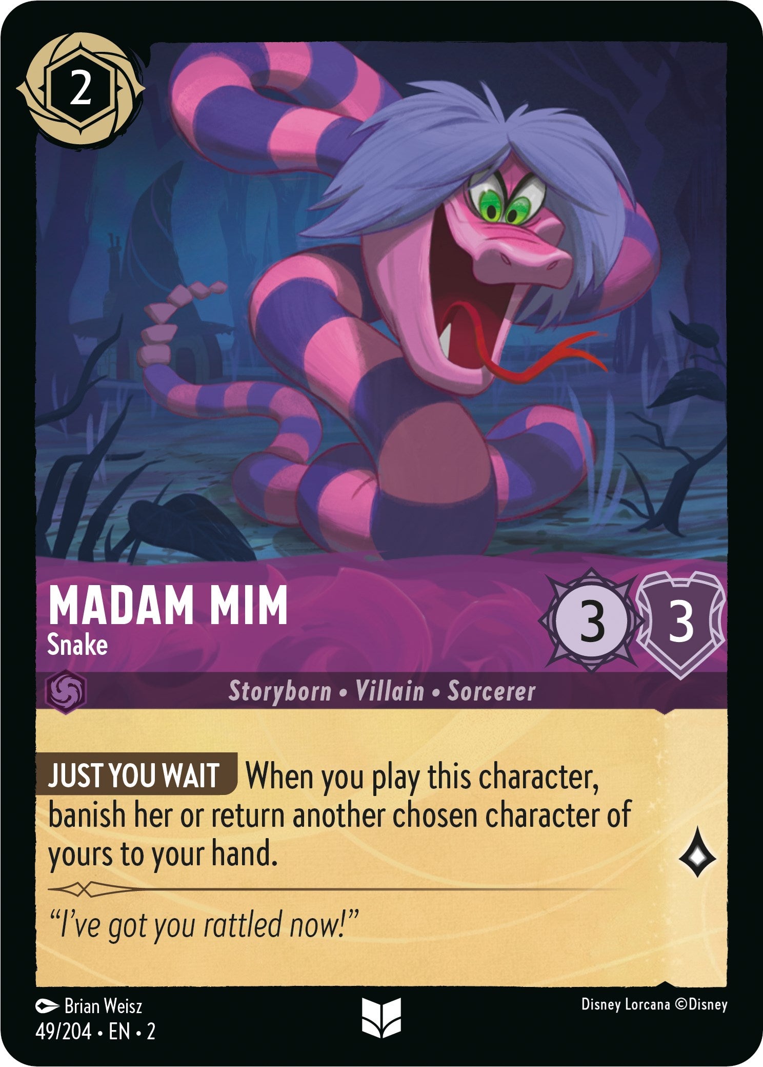 Madam Mim - Snake (49/204) [Rise of the Floodborn] - Trinity Hobby