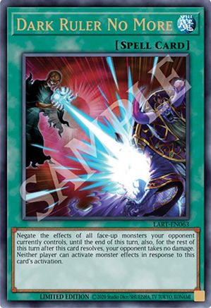 Dark Ruler No More [LART-EN063] Ultra Rare - Trinity Hobby