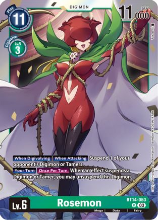Rosemon [BT14-053] [Blast Ace] - Trinity Hobby