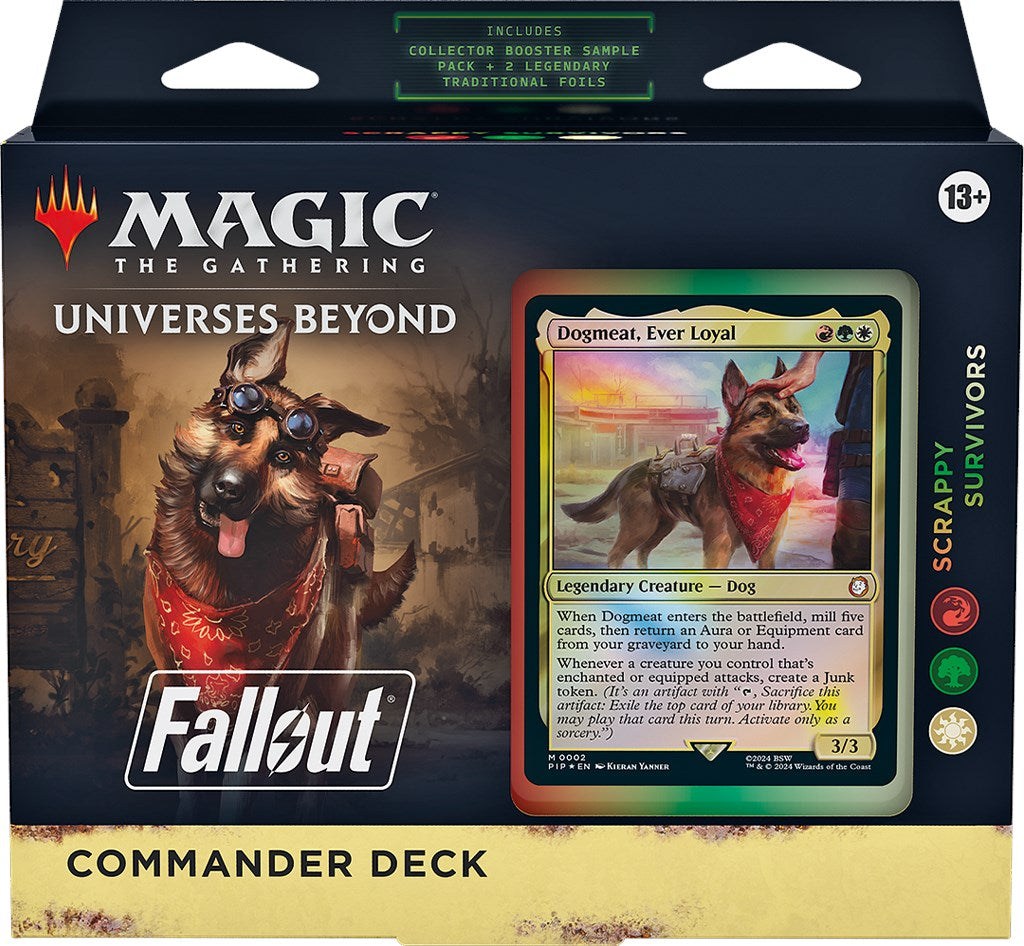 Fallout: Out of the Vault - Scrappy Survivors Commander Deck - Trinity Hobby