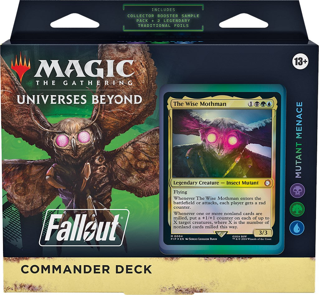 Fallout: Out of the Vault - Mutant Menace Commander Deck - Trinity Hobby