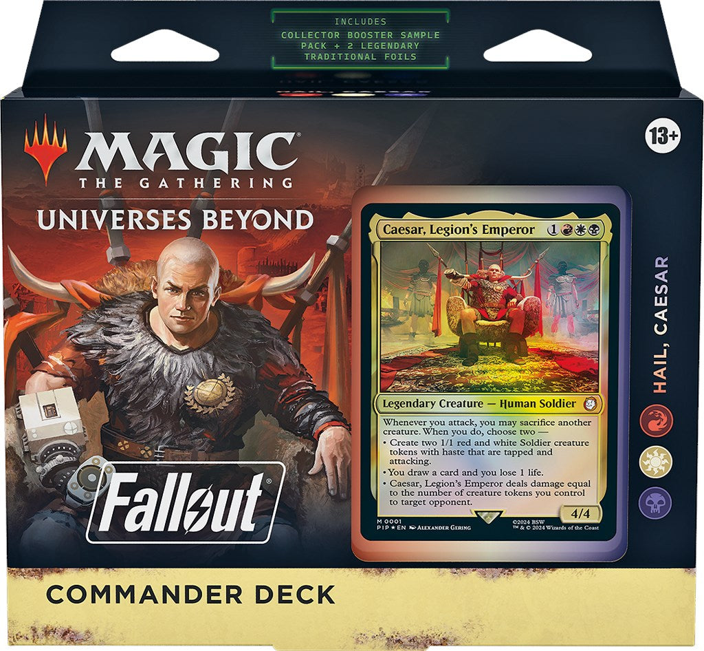Fallout: Out of the Vault - Hail, Caesar Commander Deck - Trinity Hobby