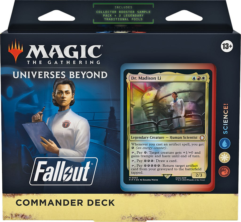 Fallout: Out of the Vault - Science! Commander Deck - Trinity Hobby