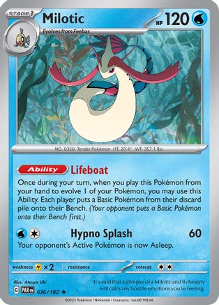 Milotic (036/182) [Scarlet & Violet: Paradox Rift] - Trinity Hobby