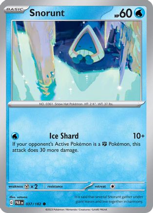 Snorunt (037/182) [Scarlet & Violet: Paradox Rift] - Trinity Hobby