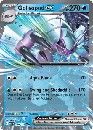 Golisopod ex (050/182) [Scarlet & Violet: Paradox Rift] - Trinity Hobby