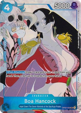 Boa Hancock (Gift Collection 2023) (OP02-059) - [One Piece Promotion Cards] Foil - Trinity Hobby