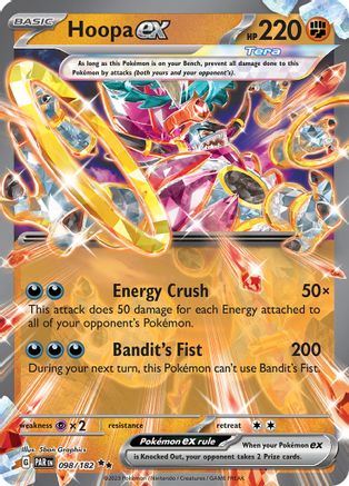 Hoopa ex (098/182) [Scarlet & Violet: Paradox Rift] - Trinity Hobby