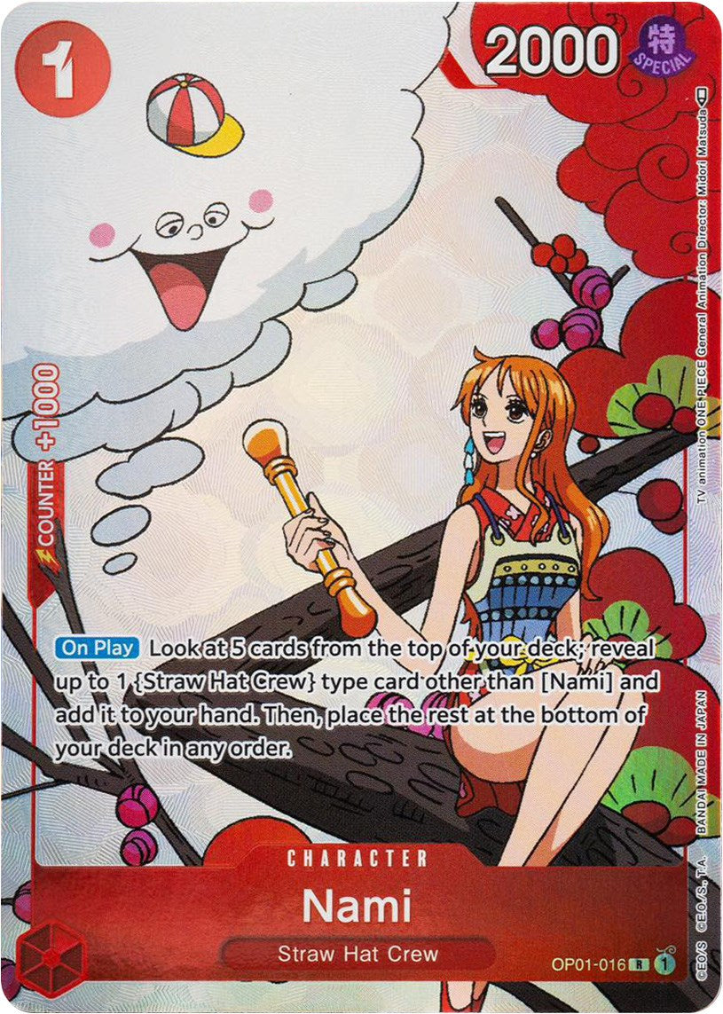 Nami (Gift Collection 2023) (OP01-016) - [One Piece Promotion Cards] Foil - Trinity Hobby