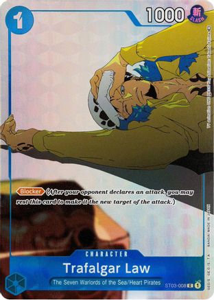 Trafalgar Law (Gift Collection 2023) (ST03-008) - [One Piece Promotion Cards] Foil - Trinity Hobby