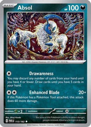 Absol (113/182) [Scarlet & Violet: Paradox Rift] - Trinity Hobby