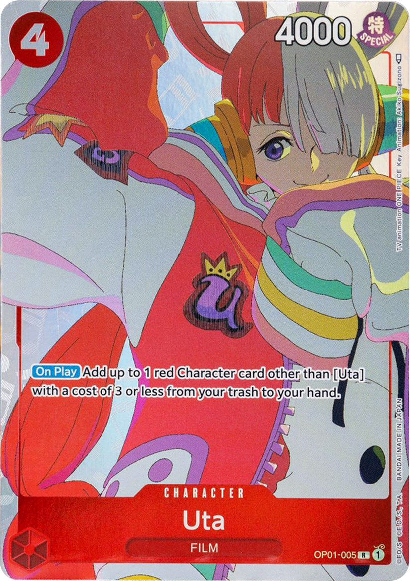Uta (Gift Collection 2023) (OP01-005) - [One Piece Promotion Cards] Foil - Trinity Hobby