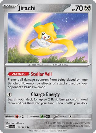 Jirachi (126/182) [Scarlet & Violet: Paradox Rift] - Trinity Hobby