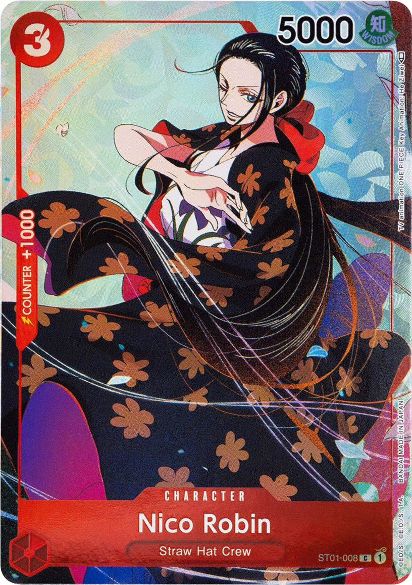 Nico Robin (Gift Collection 2023) (ST01-008) - [One Piece Promotion Cards] Foil - Trinity Hobby