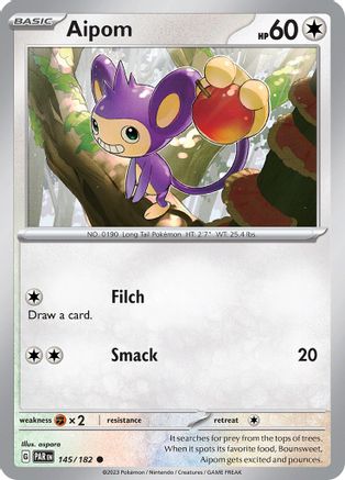 Aipom (145/182) [Scarlet & Violet: Paradox Rift] - Trinity Hobby