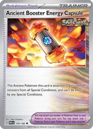 Ancient Booster Energy Capsule (159/182) [Scarlet & Violet: Paradox Rift] - Trinity Hobby
