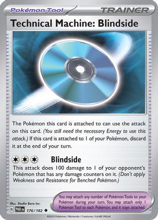 Technical Machine: Blindside (176/182) [Scarlet & Violet: Paradox Rift] - Trinity Hobby
