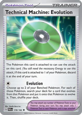 Technical Machine: Evolution (178/182) [Scarlet & Violet: Paradox Rift] - Trinity Hobby