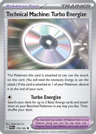 Technical Machine: Turbo Energize (179/182) [Scarlet & Violet: Paradox Rift] - Trinity Hobby