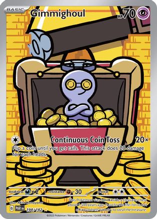 Gimmighoul (198/182) [Scarlet & Violet: Paradox Rift] - Trinity Hobby