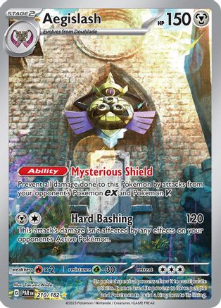 Aegislash (210/182) [Scarlet & Violet: Paradox Rift] - Trinity Hobby
