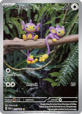 Aipom (211/182) [Scarlet & Violet: Paradox Rift] - Trinity Hobby