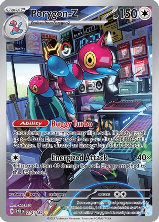 Porygon-Z (214/182) [Scarlet & Violet: Paradox Rift] - Trinity Hobby