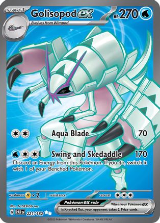 Golisopod ex (221/182) [Scarlet & Violet: Paradox Rift] - Trinity Hobby