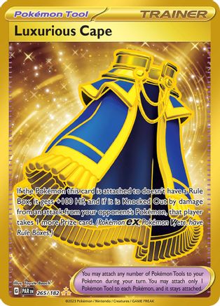 Luxurious Cape (265/182) [Scarlet & Violet: Paradox Rift] - Trinity Hobby