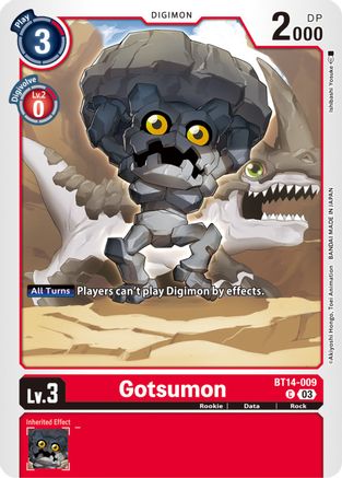 Gotsumon [BT14-009] [Blast Ace] - Trinity Hobby