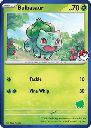 Bulbasaur (Blue Border) [My First Battle] - Trinity Hobby