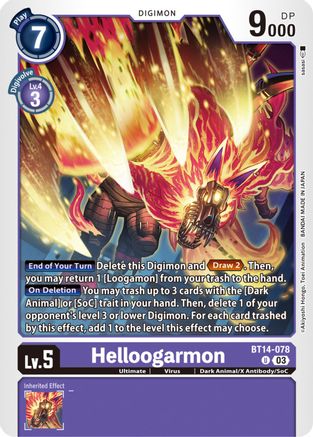 Helloogarmon [BT14-078] [Blast Ace] - Trinity Hobby