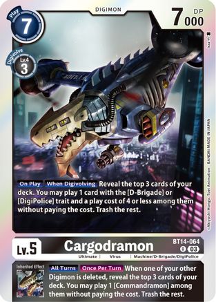 Cargodramon [BT14-064] [Blast Ace] - Trinity Hobby