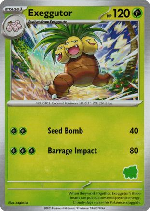 Exeggutor [My First Battle] - Trinity Hobby