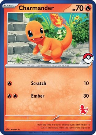Charmander (Blue Border) [My First Battle] - Trinity Hobby