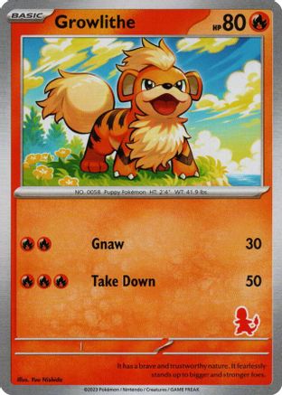 Growlithe [My First Battle] - Trinity Hobby