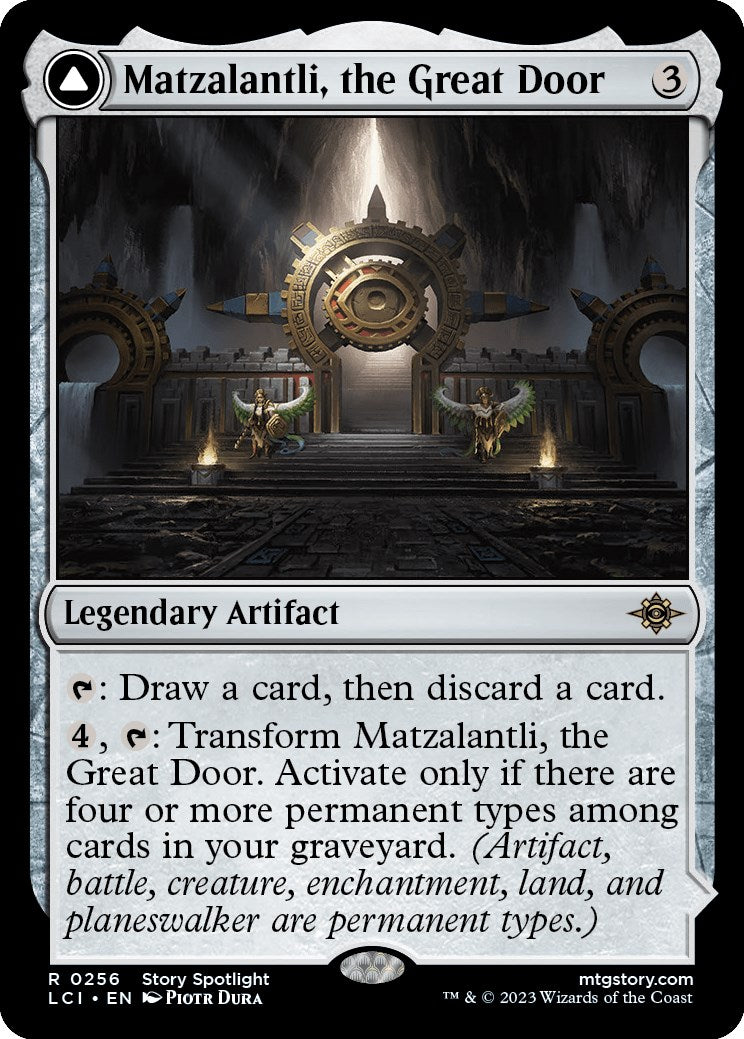 Matzalantli, the Great Door // The Core [The Lost Caverns of Ixalan] - Trinity Hobby